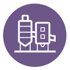 港口大型封闭料仓群三维测量