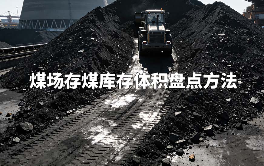 煤场存煤库存体积盘点方法