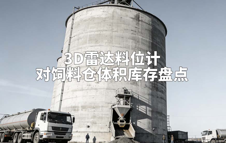 3D雷达料位计如何对水泥库体积库存盘点