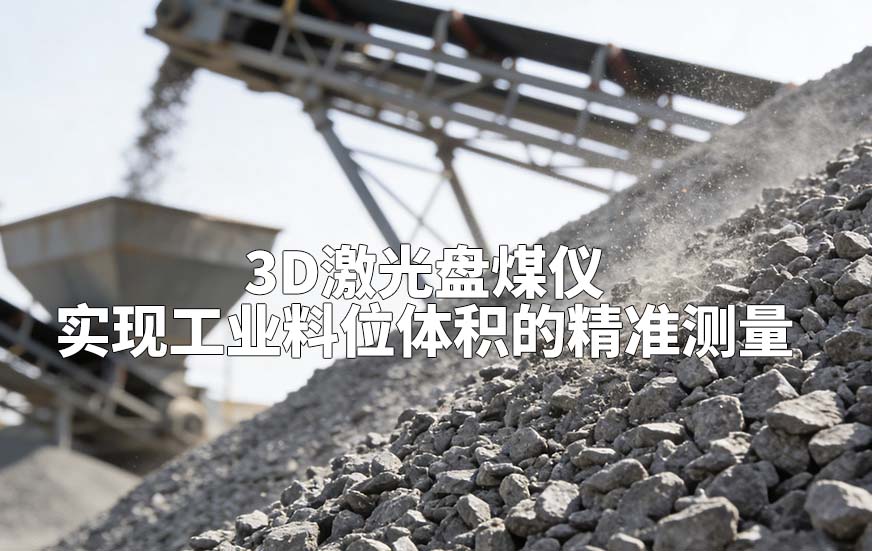 3D激光盘煤仪如何实现工业料位体积的精准测量