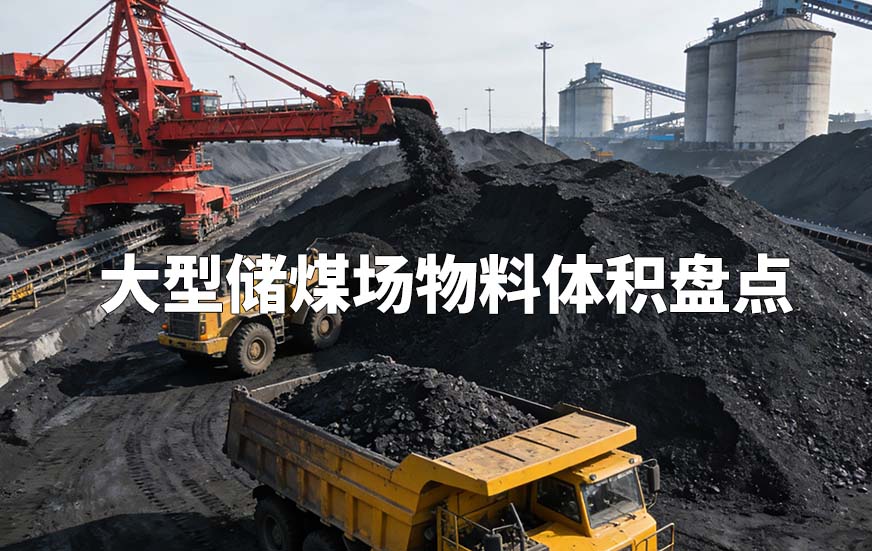 大型储煤场物料体积盘点