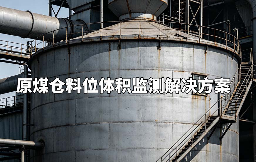 原煤仓料位体积监测解决方案