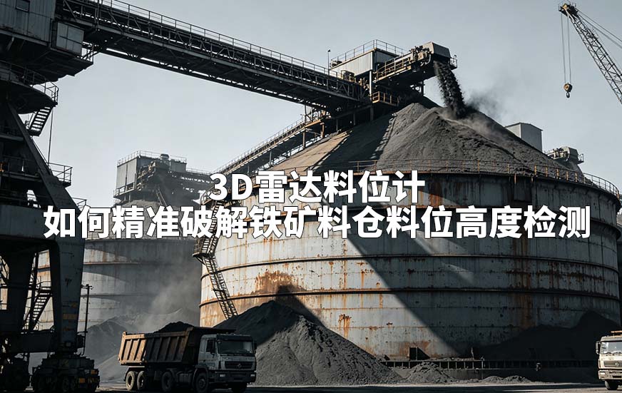 3D雷达料位计如何精准破解铁矿料仓料位高度检测