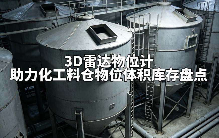 3D雷达物位计助力化工料仓物位体积库存盘点 3D雷达物位计助力化工料仓物位体积库存盘点