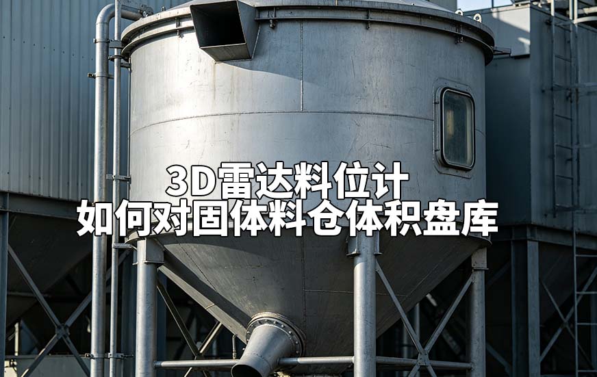 3D雷达料位计如何对固体料仓体积盘库