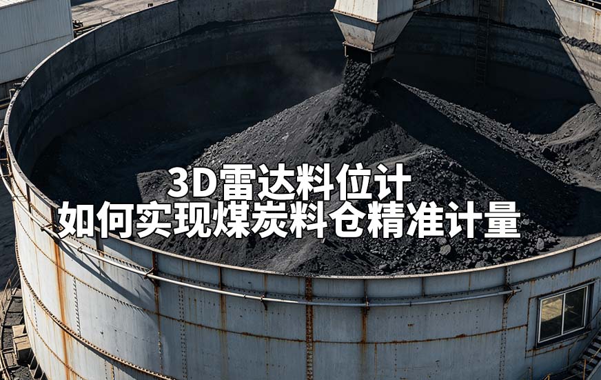 3D雷达料位计如何实现煤炭料仓精准计量