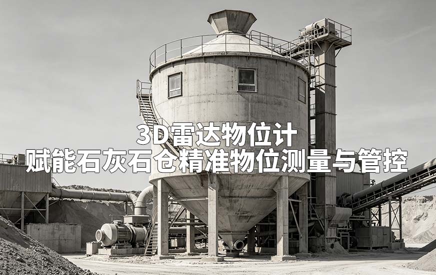 3D雷达物位计赋能石灰石仓精准物位测量与管控
