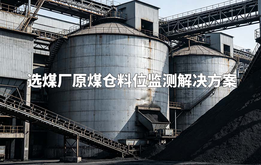 选煤厂原煤仓料位监测解决方案
