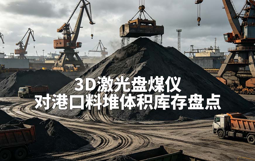 3D激光盘煤仪对港口料堆体积库存盘点 3D激光盘煤仪对港口料堆体积库存盘点