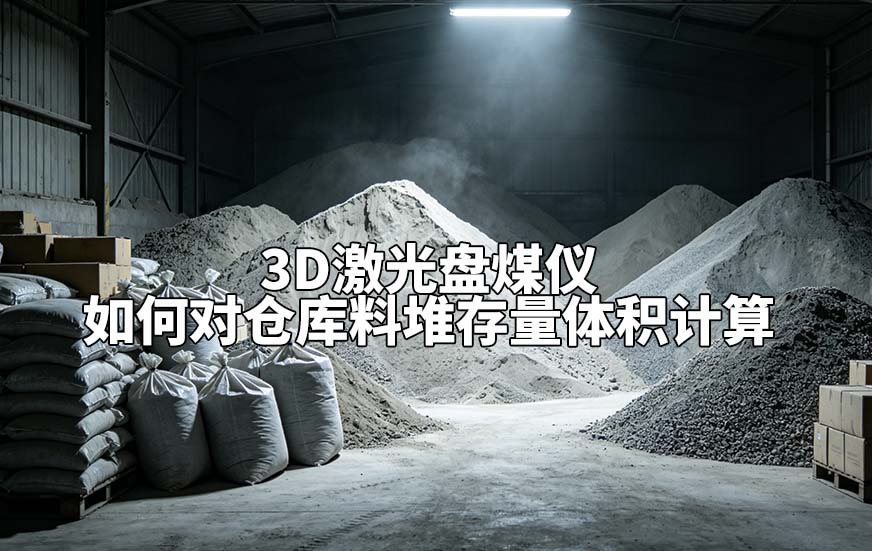 3D激光盘煤仪如何对仓库料堆存量体积计算 3D激光盘煤仪如何对仓库料堆存量体积计算