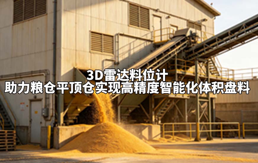 3D雷达料位计助力粮仓平顶仓实现高精度智能化体积盘料 3D雷达料位计助力粮仓平顶仓实现高精度智能化体积盘料