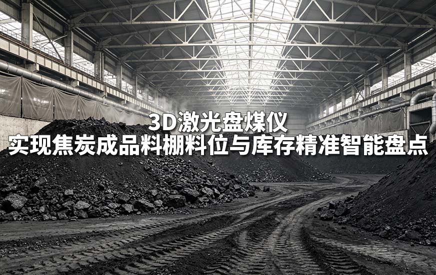 3D激光盘煤仪实现焦炭成品料棚料位与库存精准智能盘点 3D激光盘煤仪实现焦炭成品料棚料位与库存精准智能盘点