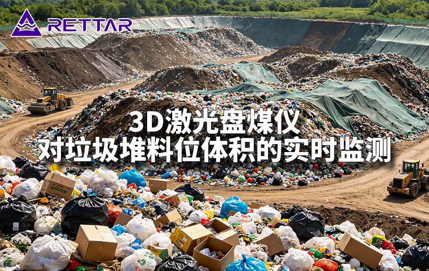 3D激光盘煤仪对垃圾堆料位体积的实时监测 3D激光盘煤仪对垃圾堆料位体积的实时监测