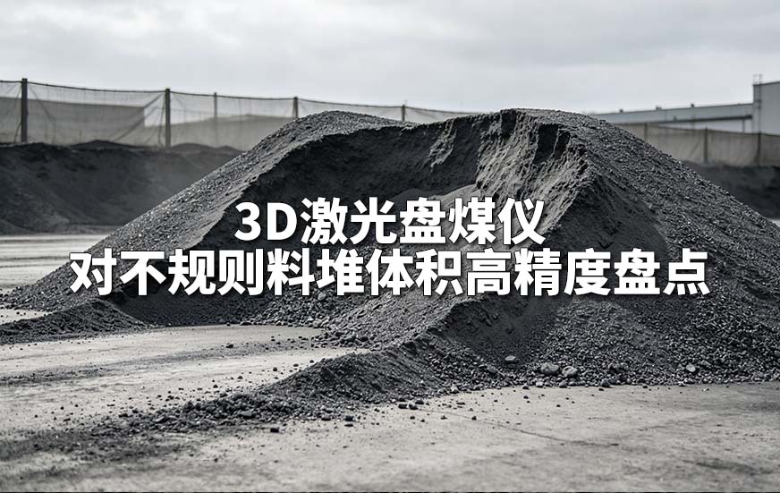 3D激光盘煤仪对不规则料堆体积高精度盘点 3D激光盘煤仪对不规则料堆体积高精度盘点