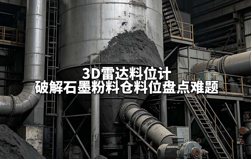 3D雷达料位计破解石墨粉料仓料位盘点难题 3D雷达料位计破解石墨粉料仓料位盘点难题