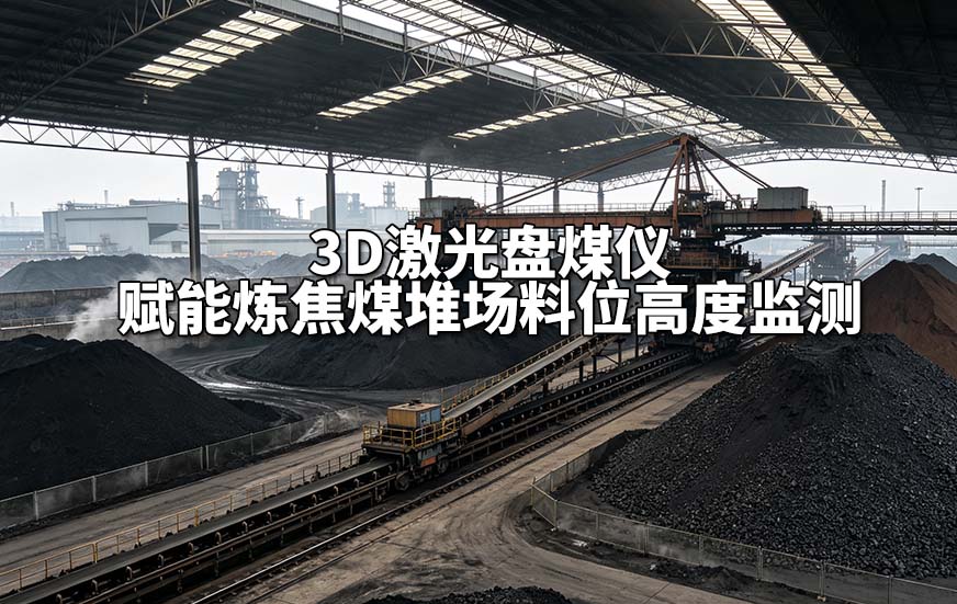 3D激光盘煤仪赋能炼焦煤堆场料位高度监测 3D激光盘煤仪赋能炼焦煤堆场料位高度监测