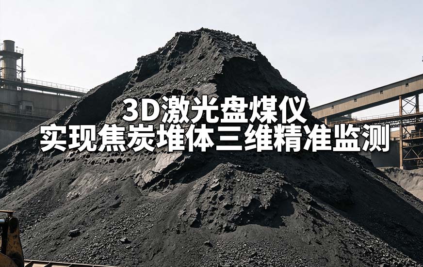 3D激光盘煤仪实现焦炭堆体三维精准监测