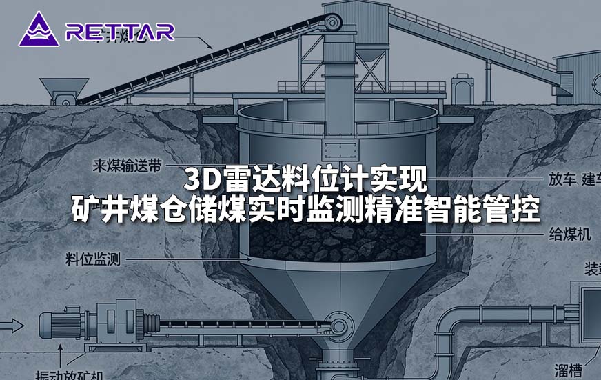 3D雷达料位计实现矿井煤仓储煤实时监测精准智能管控 3D雷达料位计实现矿井煤仓储煤实时监测精准智能管控